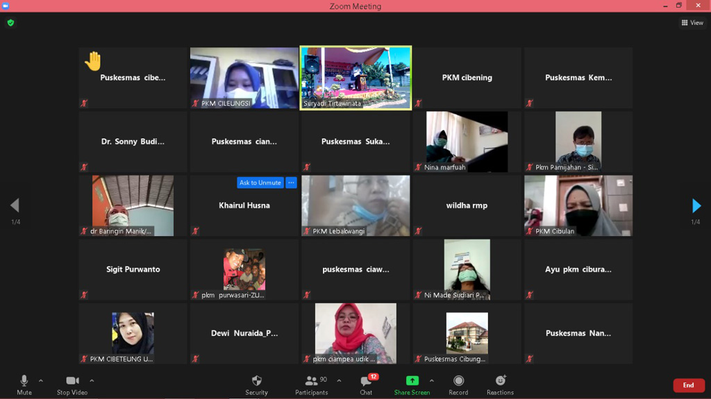 zoom puskesmas kabupaten bogor CitraIndah City Jonggol